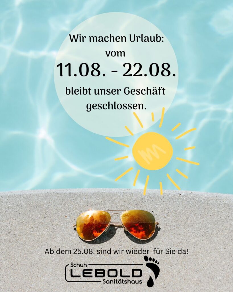 Wir machen Urlaub!